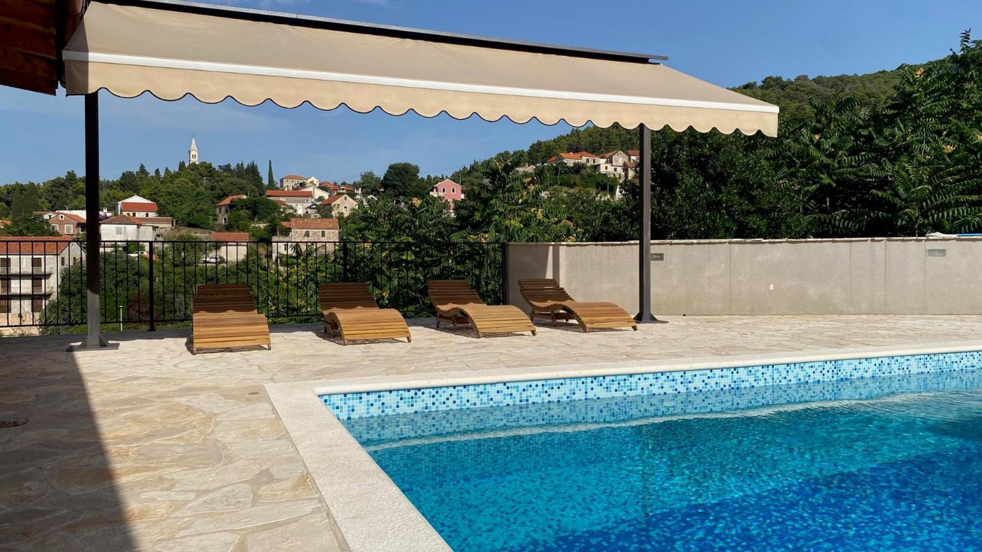 Villa Ploca On Hvar With A Private Heated Pool Dol  Exterior foto