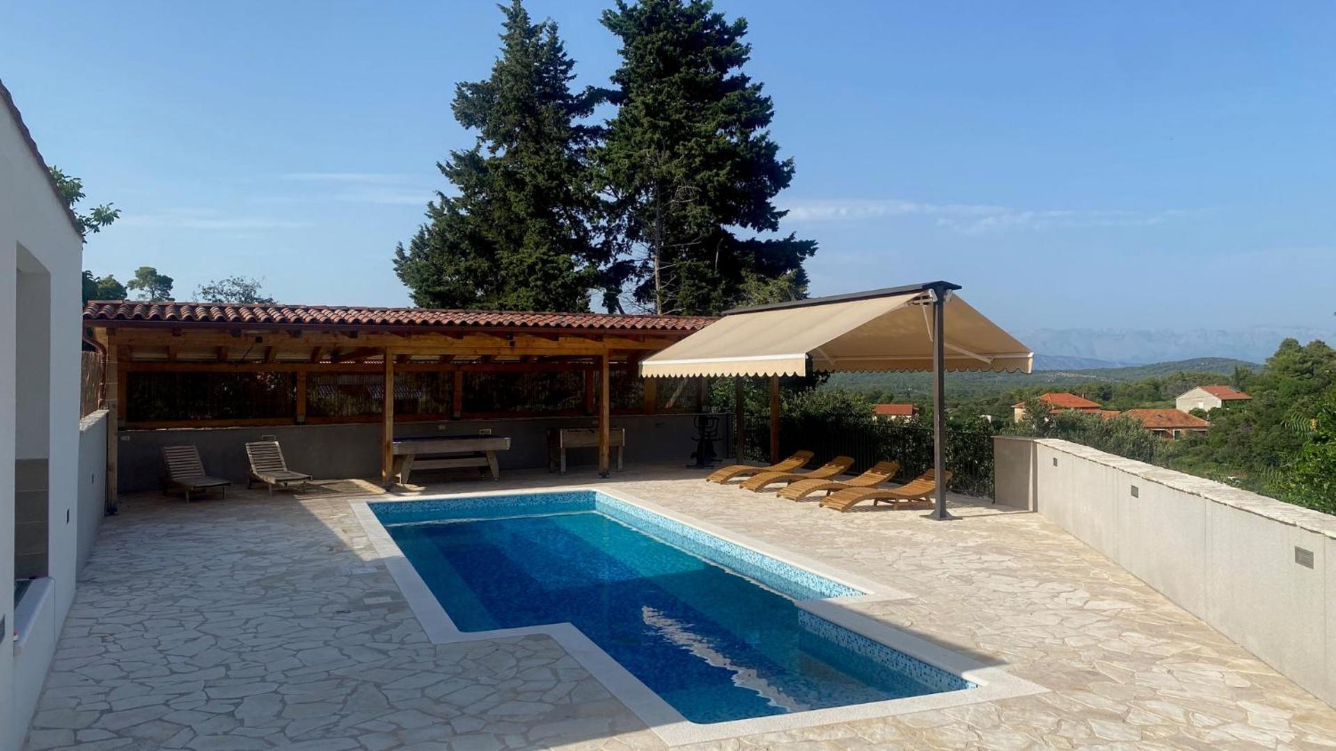 Villa Ploca On Hvar With A Private Heated Pool Dol  Exterior foto