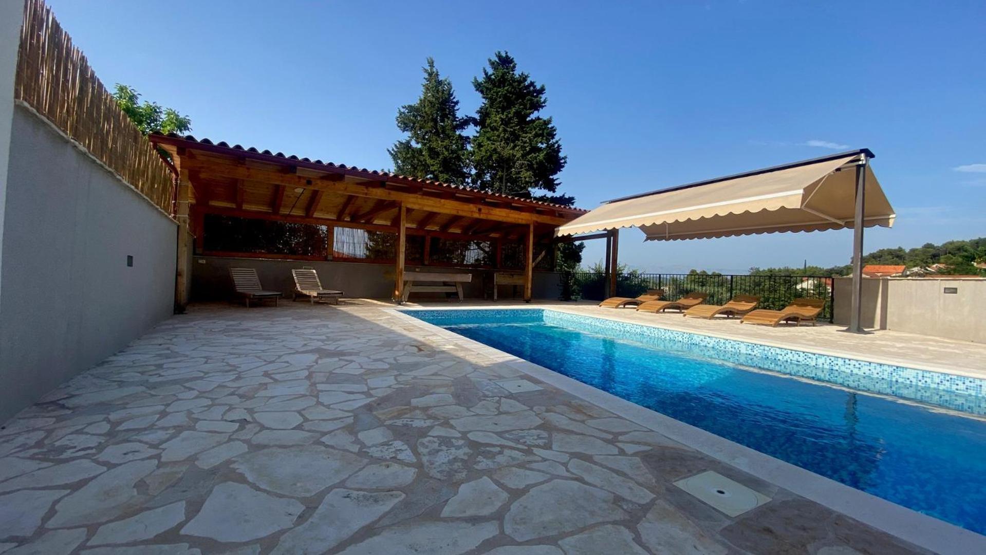 Villa Ploca On Hvar With A Private Heated Pool Dol  Exterior foto