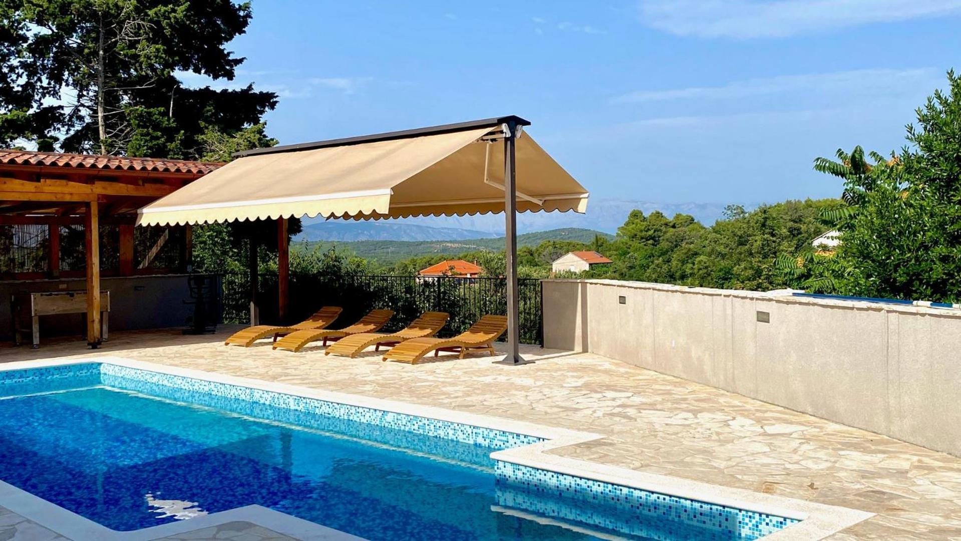 Villa Ploca On Hvar With A Private Heated Pool Dol  Exterior foto